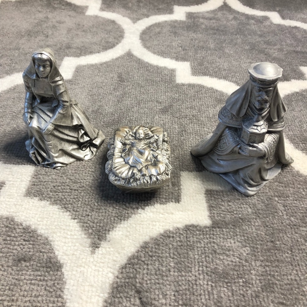 Byron Molds Set Mary Joseph Baby Jesus 1979 1984 Ceramic Molds Christmas